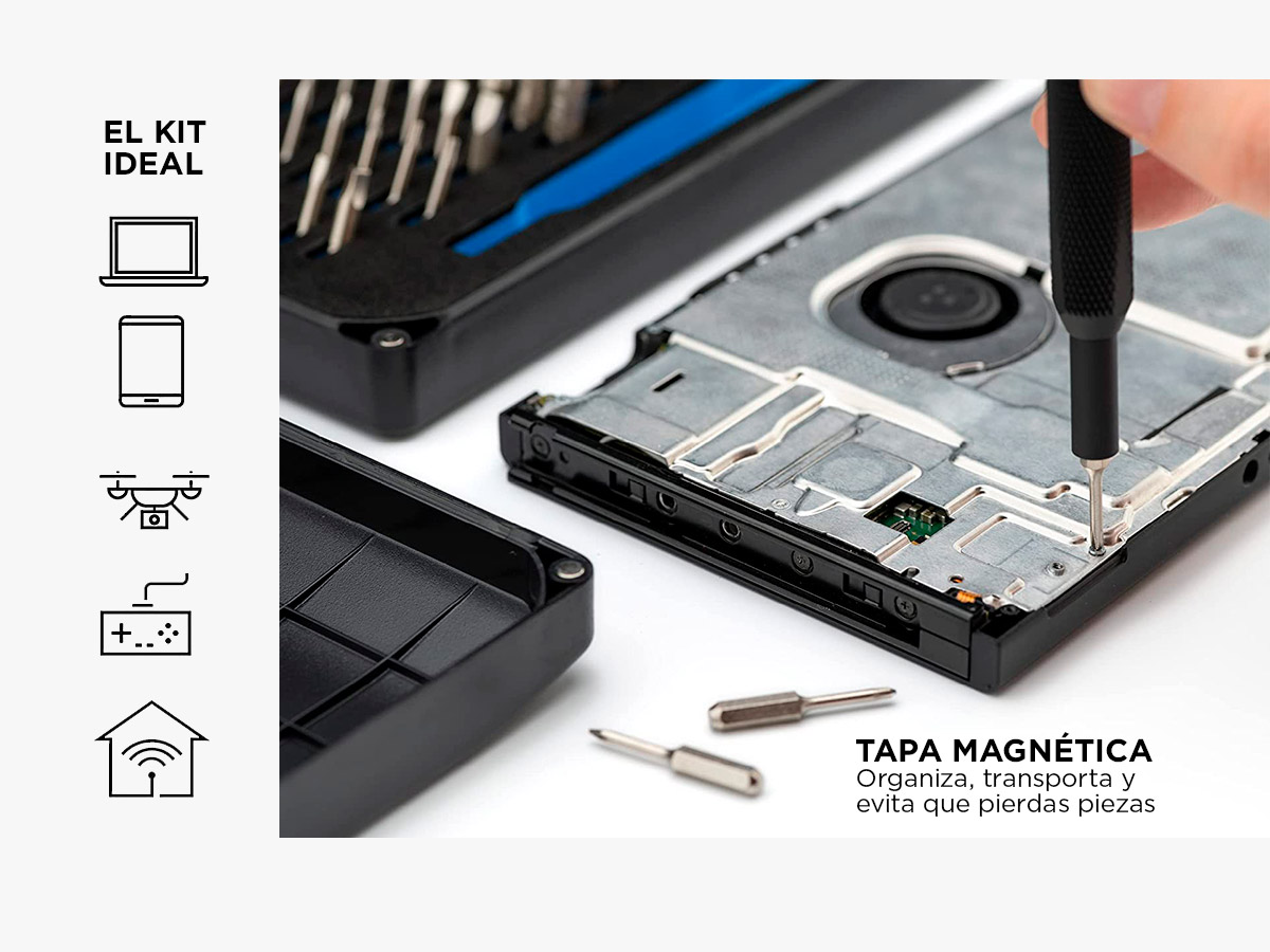 Kit Destornillador Profesional Gadnic 68 Puntas - Imagen 3