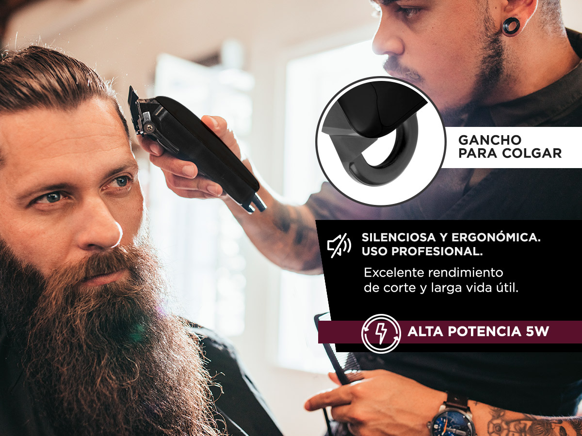 Kit Maquina De Cortar Pelo Patillera Profesional Gadnic - Imagen 5