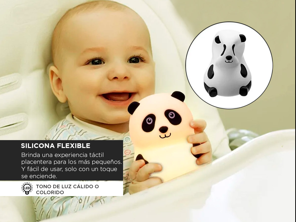 Lámpara de Panda Luminoso Gadnic Panda-Light Luz Infantil - Imagen 4