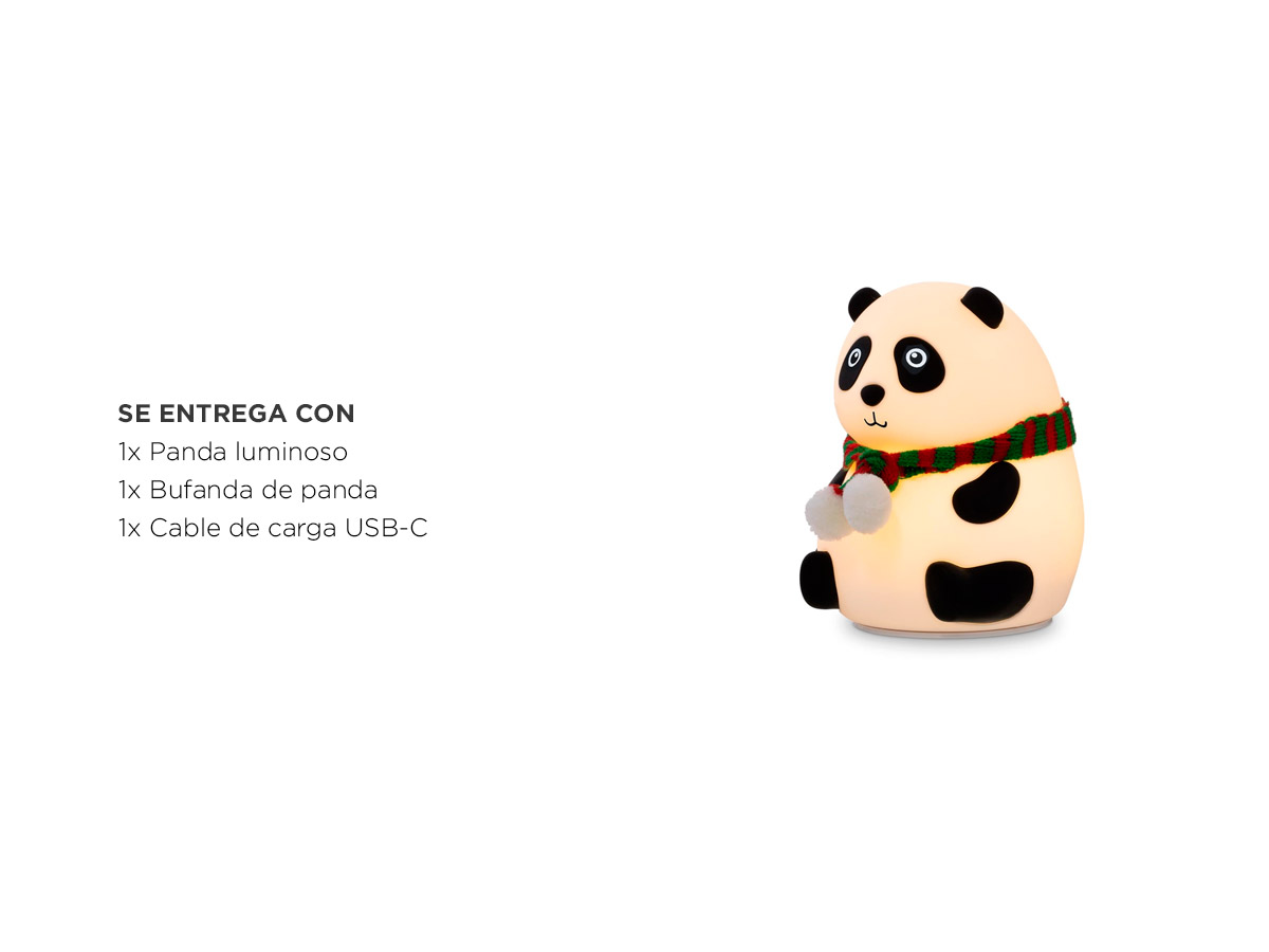 Lámpara de Panda Luminoso Gadnic Panda-Light Luz Infantil - Imagen 6