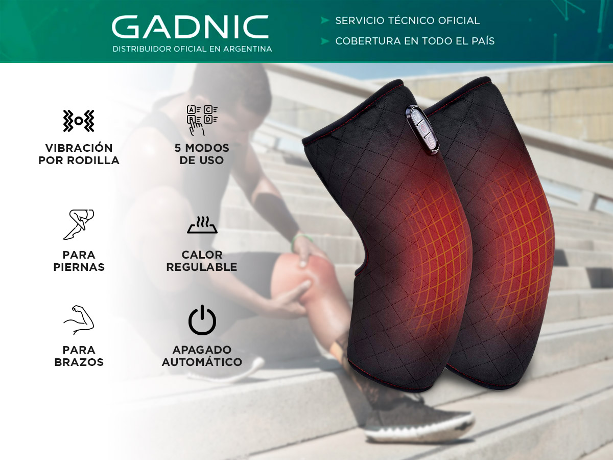 Masajeador de Rodillas Gadnic OLSIY77 Con Almohadilla Térmica - Imagen 2