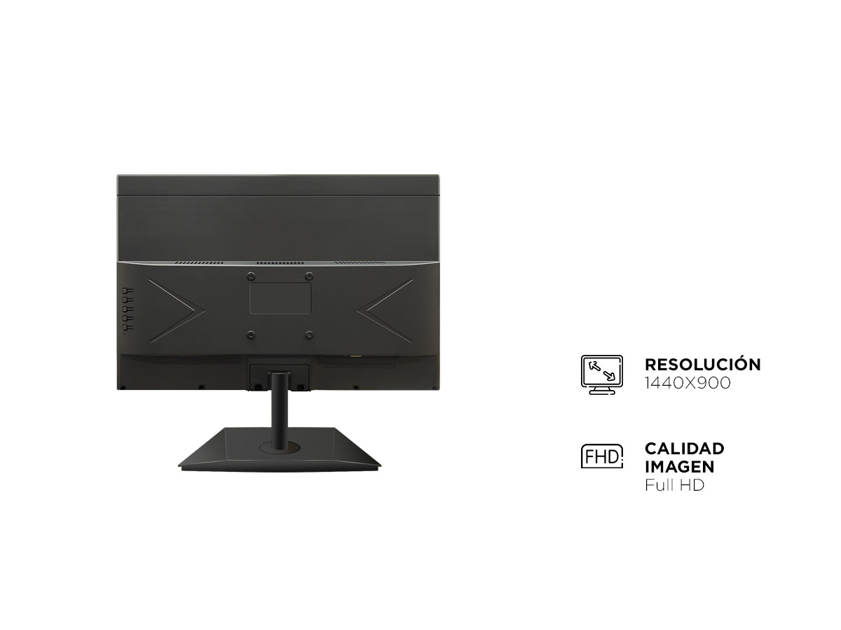 Monitor Led Gadnic 19" Full Hd 75hz Hdmi Vga - Imagen 5