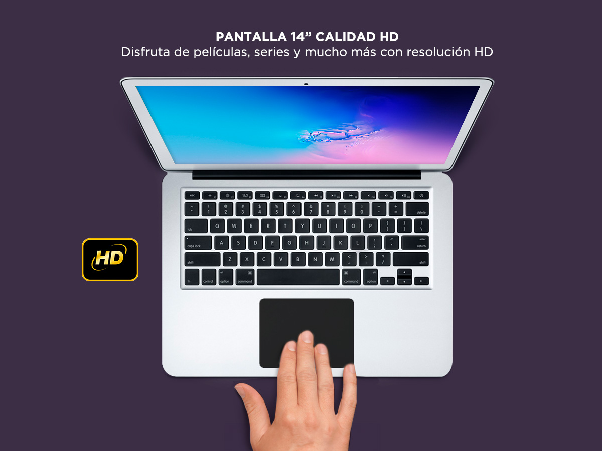 Notebook Gadnic 141″ Intel Celeron g3 N4020 4 GB RAM 128 GB SSD Windows 11 - Imagen 5
