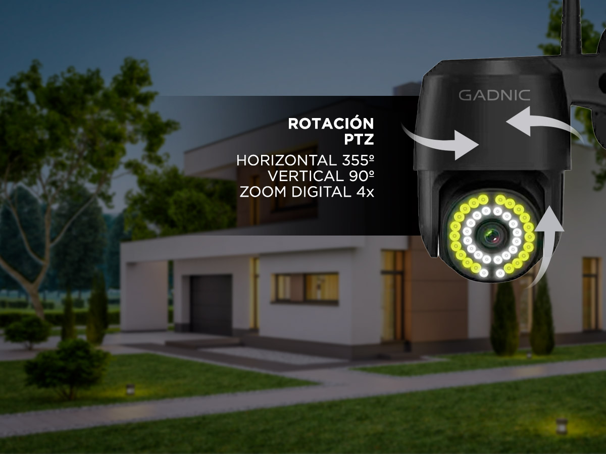 Cámara de Seguridad Gadnic Audio Bidireccional - Imagen 5