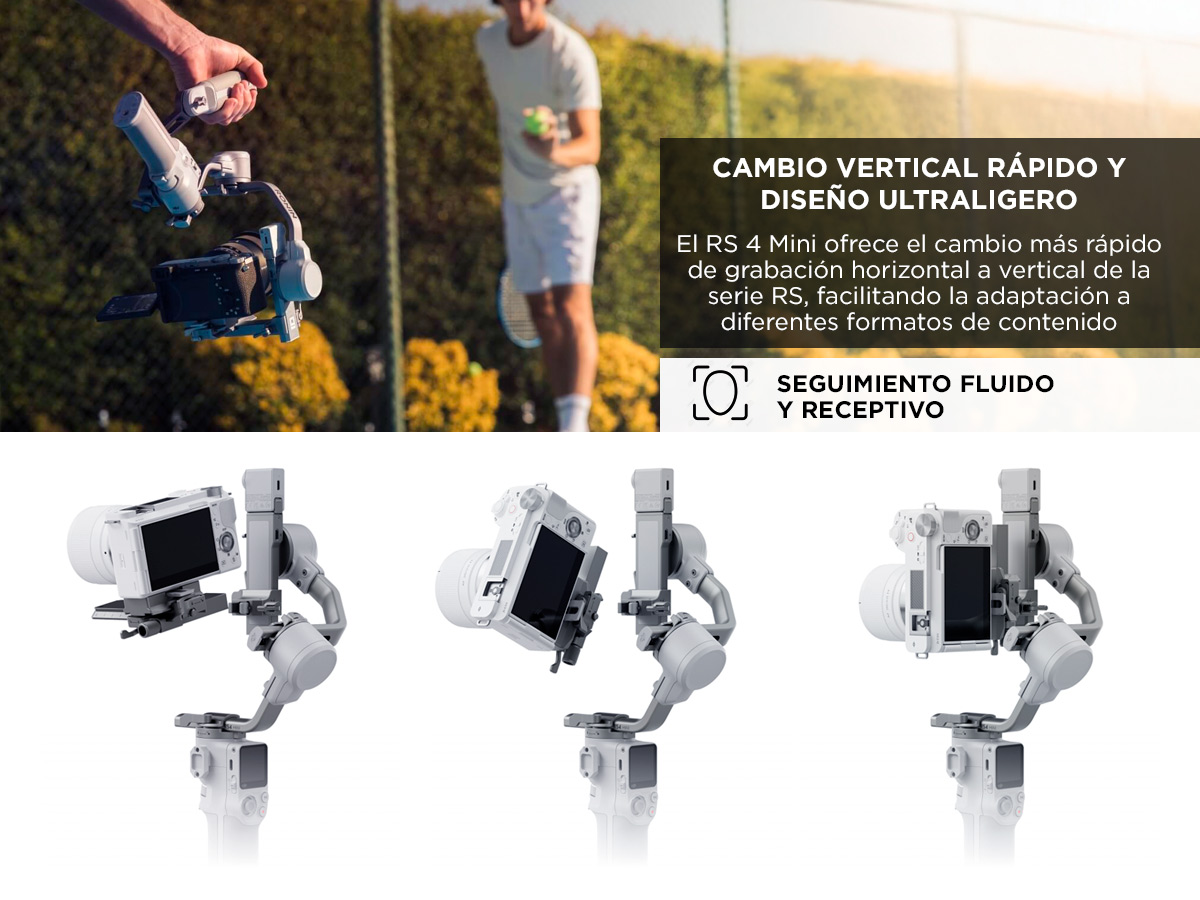 Estabilizador DJI RS 4 Mini - Imagen 5