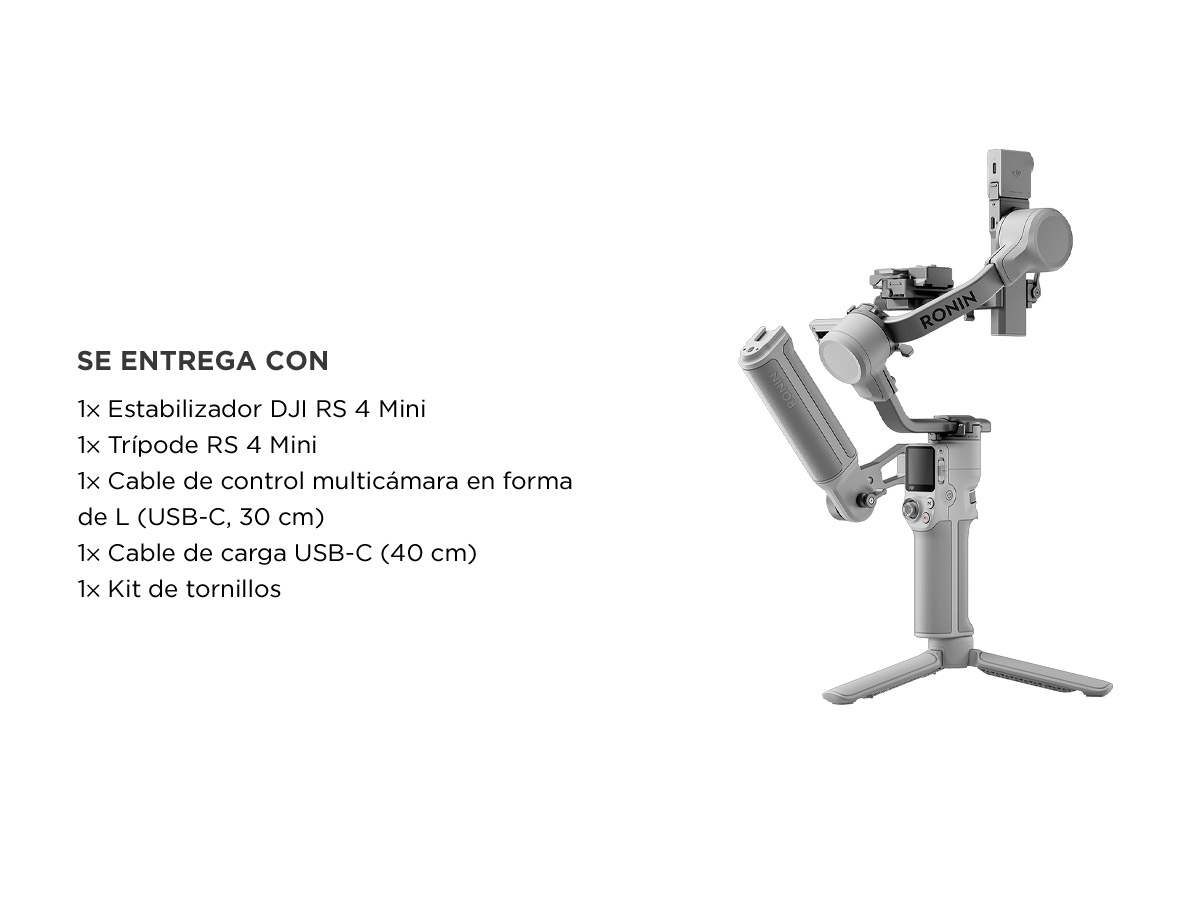 Estabilizador DJI RS 4 Mini - Imagen 7