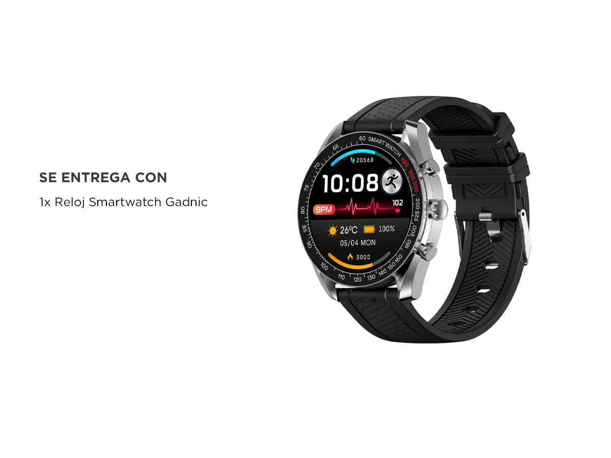Reloj Smartwatch Gadnic Inteligente Función Llamada - Imagen 6