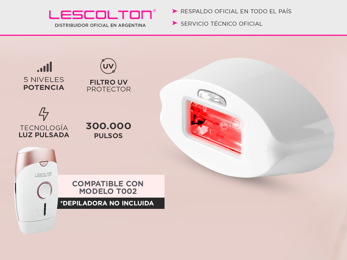 Repuesto Depiladora definitiva láser para Cabezal Lescolton T002 5 Niveles 36w - Imagen 2