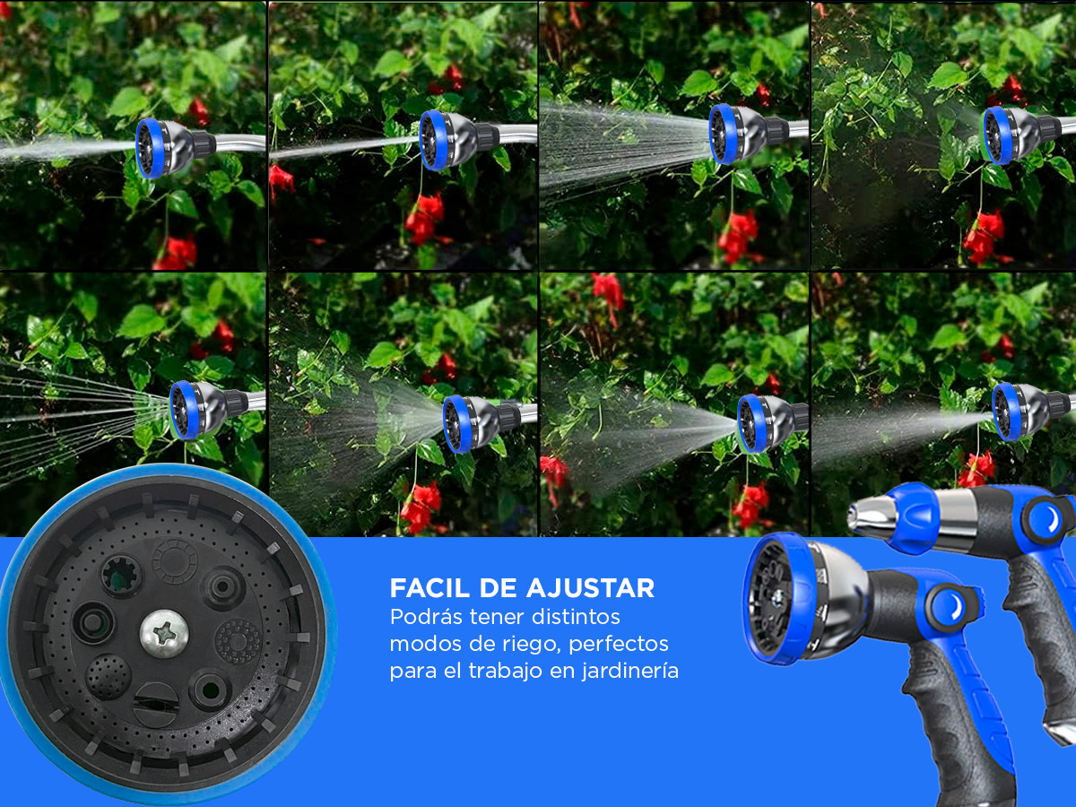 Kit de 3 Boquillas Rociadoras de Jardin - Imagen 3