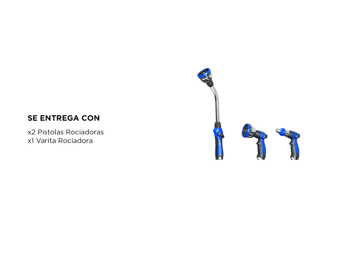 Kit de 3 Boquillas Rociadoras de Jardin - Imagen 7