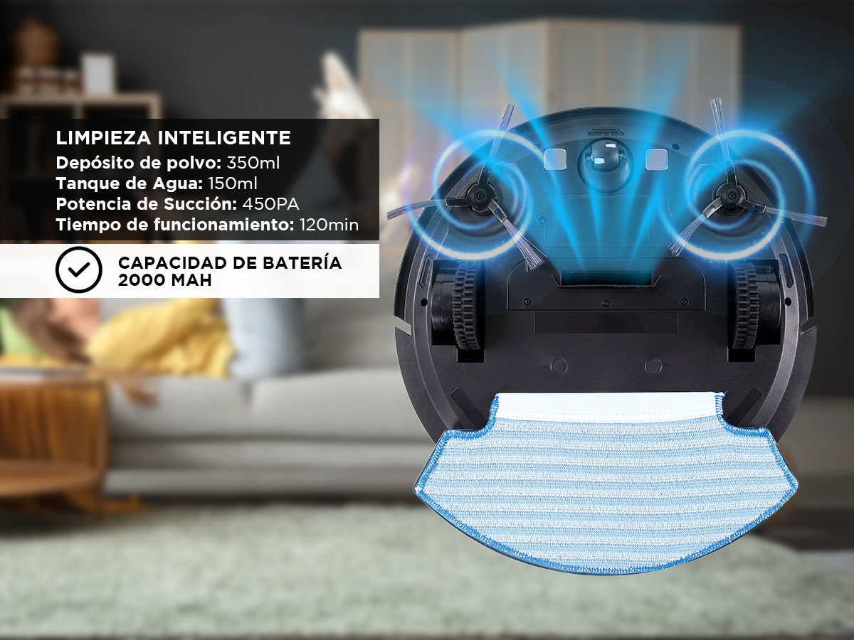 Repuesto de Batería Gadnic original Para Aspiradora robot ROB00507 - Imagen 3