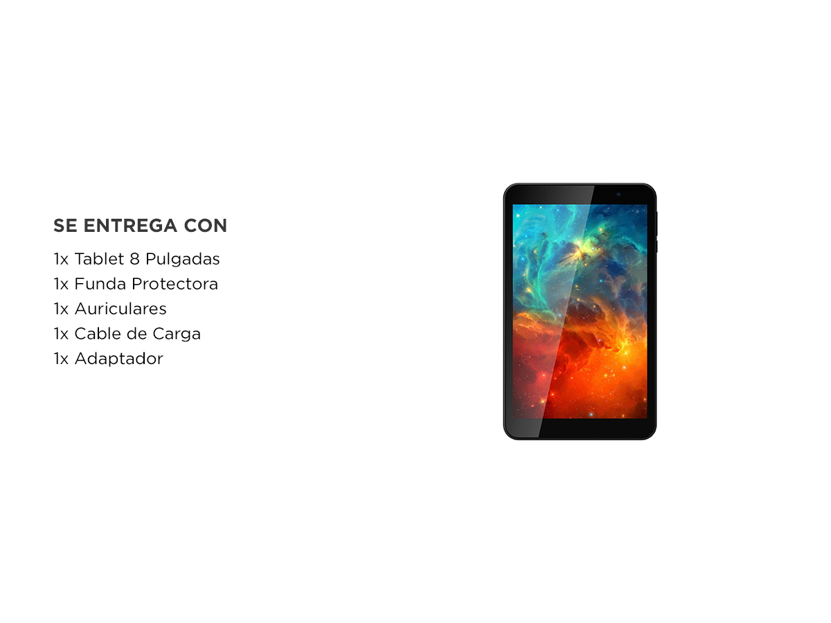 Tablet Gadnic 8 Pulgadas Android 13 32GB WiFi - Imagen 7