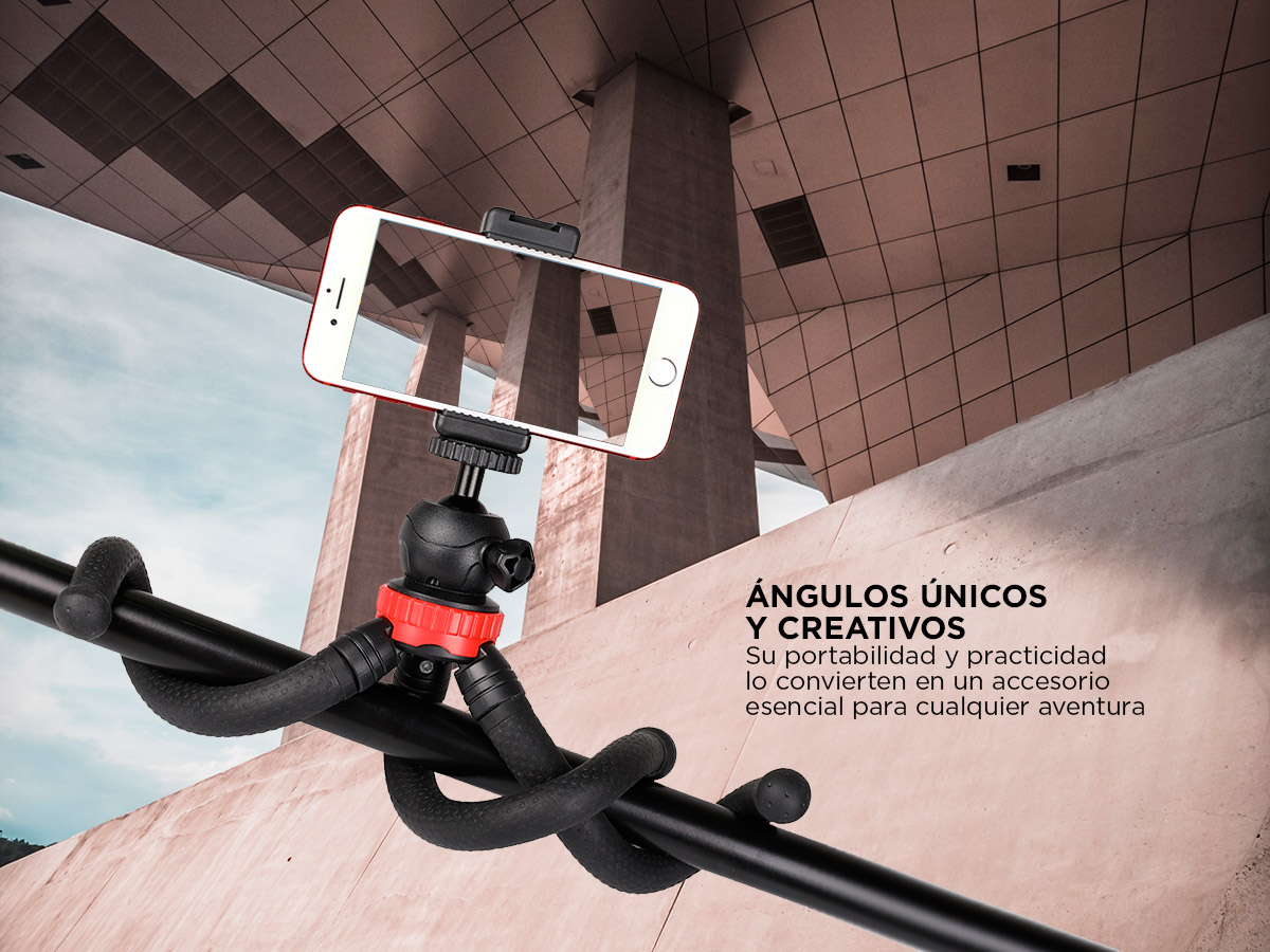 Trípode Para Fotos Gadnic TRIP42 Todo Terreno Flexible - Imagen 3
