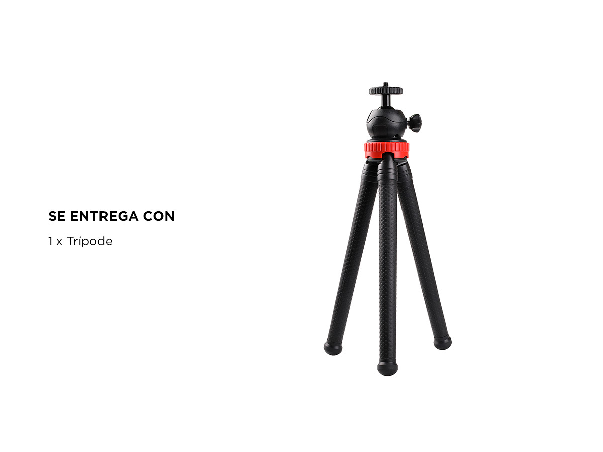 Trípode Para Fotos Gadnic TRIP42 Todo Terreno Flexible - Imagen 5