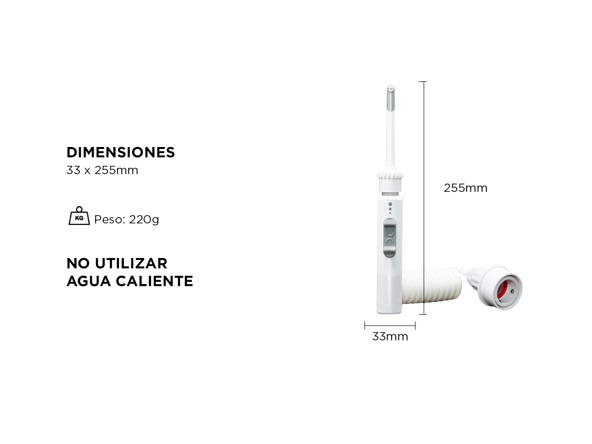 Irrigador Bucal WPM Gadnic Con 6 Boquillas - Imagen 5