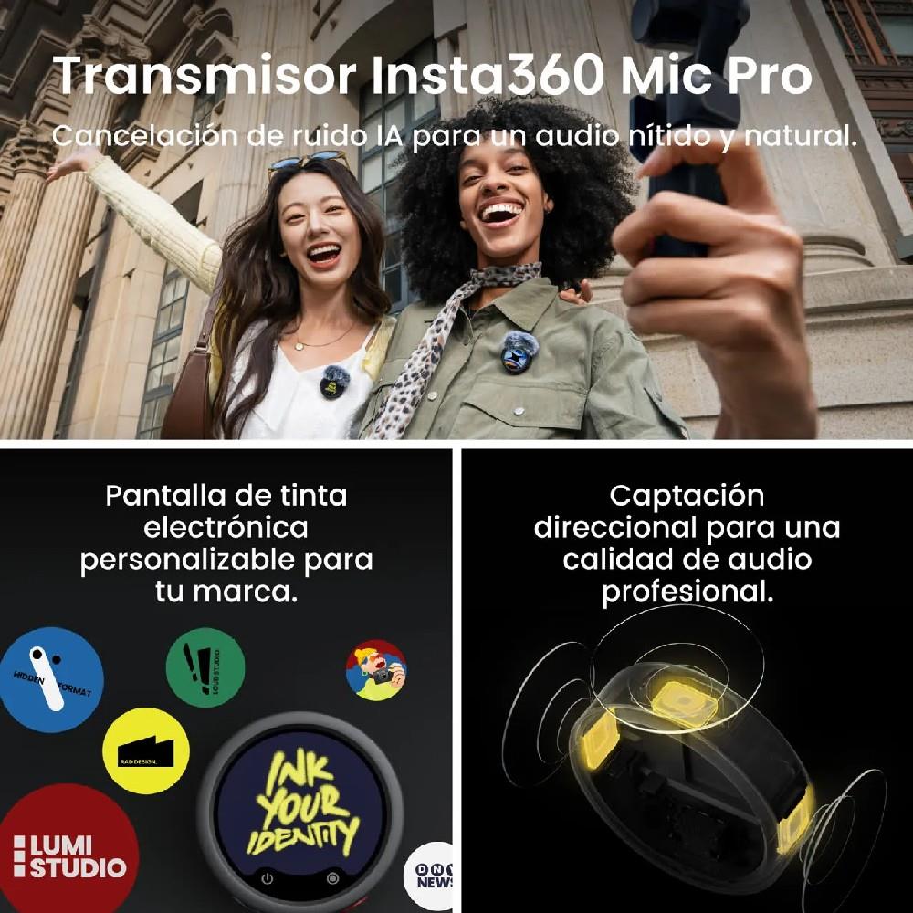 Insta360 Luna Ultra - Creator Bundle - Midnight Black - Imagen 6