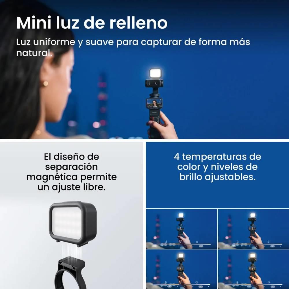 Insta360 Luna Ultra Fill Light Bundle - Cosmic Black - Imagen 5