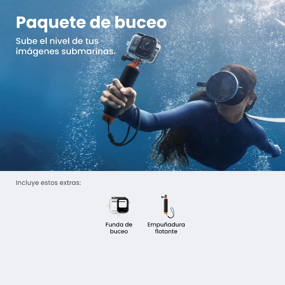Insta360 Ace Pro 2 Dive Bundle - Midnight Black - Imagen 5