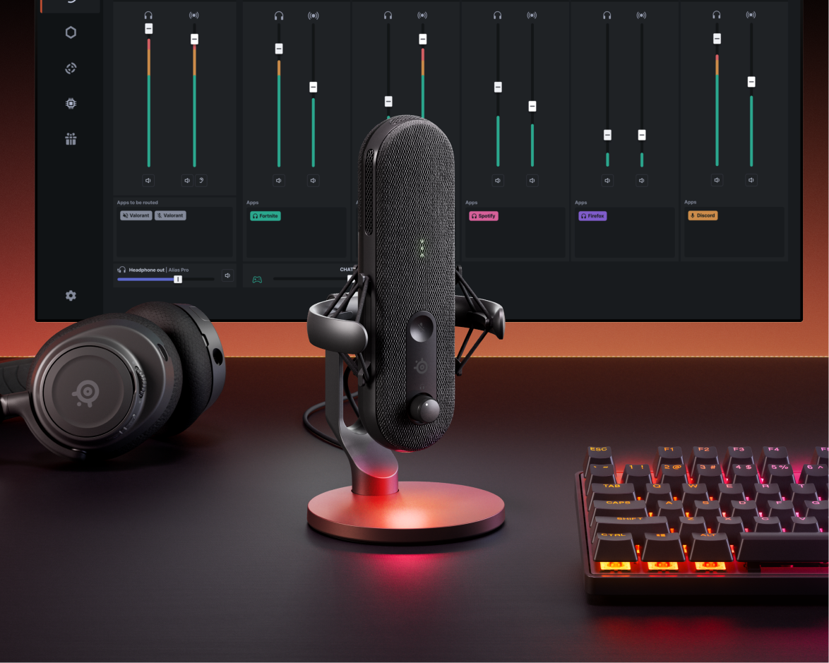 Micrófono SteelSeries Alias