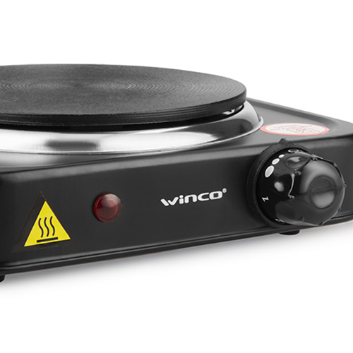 Anafe WINCO W40 El+//3//Q-ctrico 1 Placa - Imagen 2