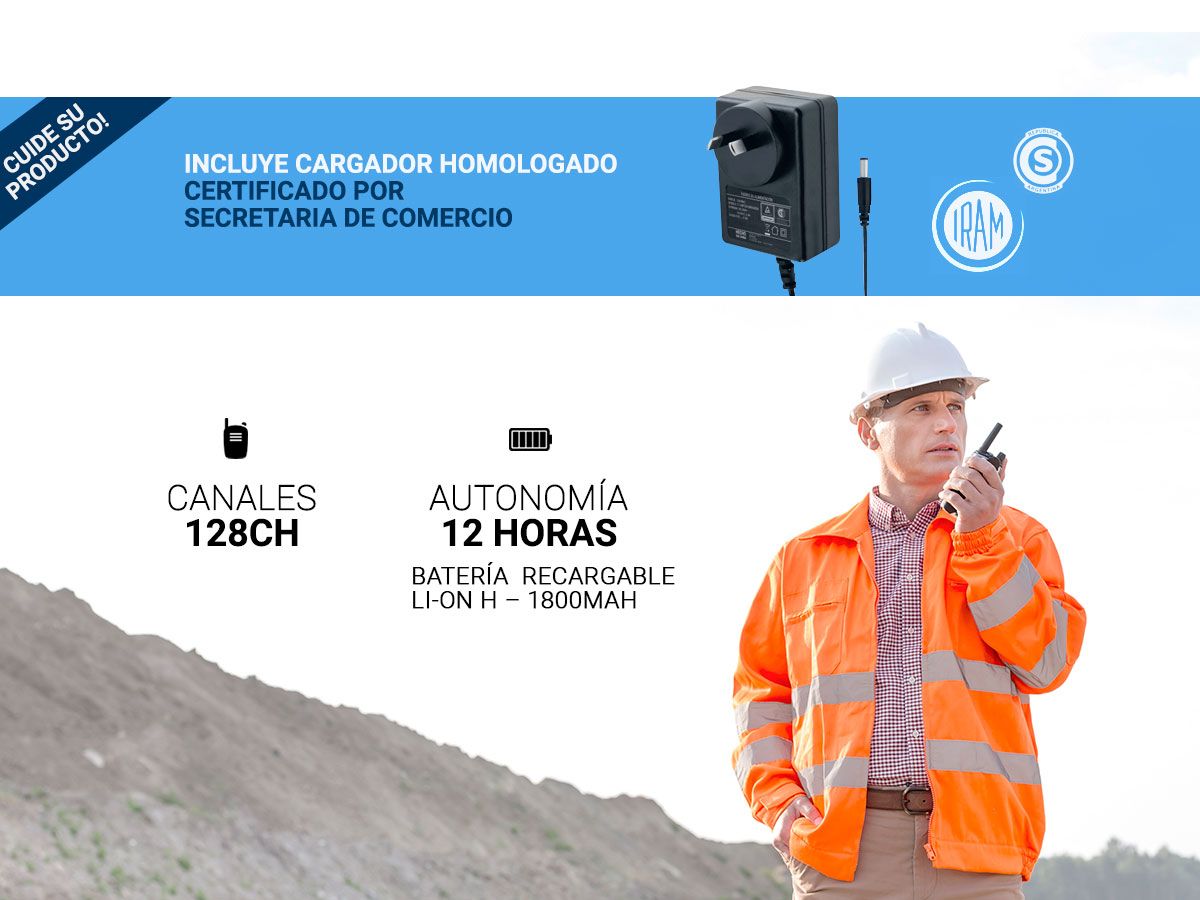 Handy Baofeng UV-5R Kit Bi-Banda 8w Hasta 12km 2 Baterías y Manos Libres - Imagen 3