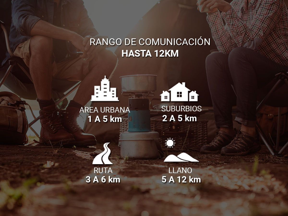 Handy Baofeng UV-5R Kit Bi-Banda 8w Hasta 12km 2 Baterías y Manos Libres - Imagen 5