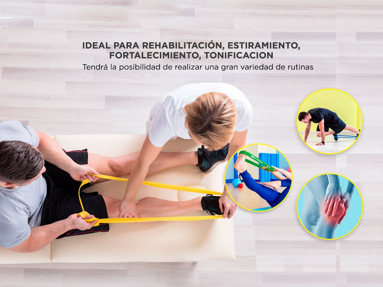 Kit Banda de Suspension P3 Pro + Bandas de Resistencia + Soga Gadnic - Imagen 6