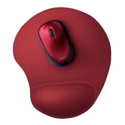 TRUST BigFoot Mouse Pad con apoya muñeca Red
