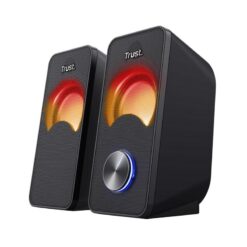 Arys Compact Juego de altavoces 2.0 con iluminación LED RGB TRUST