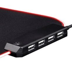 TRUST Glide-Flex Mouse Pad Gaming RGB c/Hub GXT 765