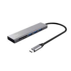 TRUST Halyx HUB x 3 USB + Reader USB-C
