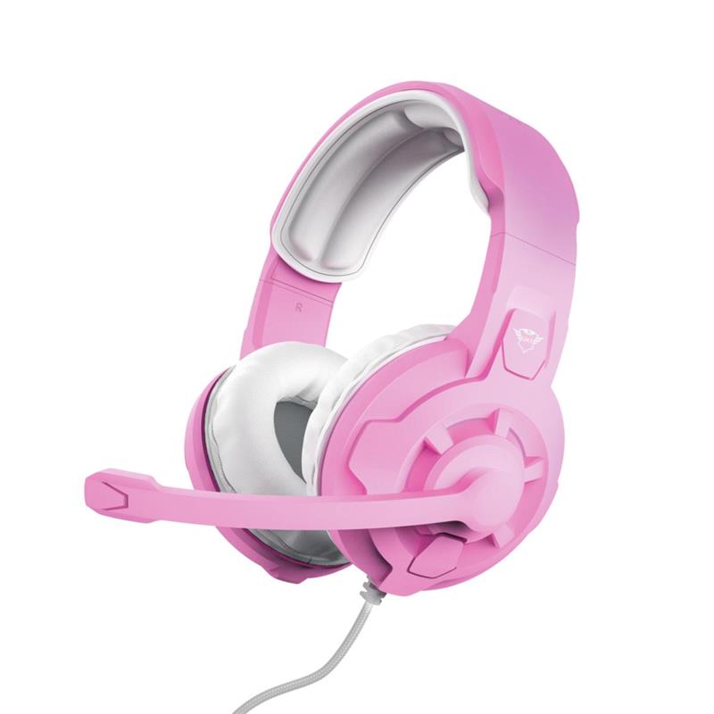 TRUST Radius Auricular Gaming Multiplataforma GXT 411P 3.5mm Pink
