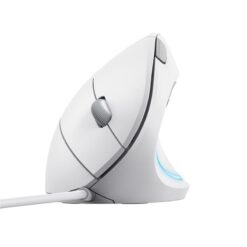 TRUST Verto Mouse Ergonomico USB White