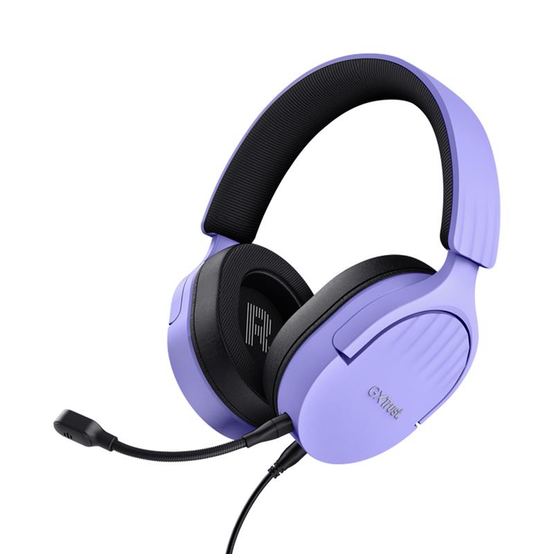 TRUST Fayzo Auricular Gaming C/Mic GXT 489P 3.5mm Purple