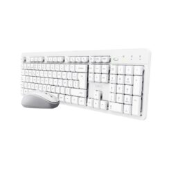 TRUST Ody II Tec+Mou Wireless ES Blanco