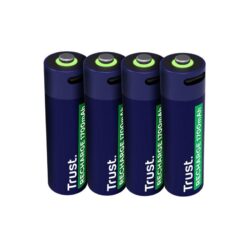 Pilas AA x 4 Trust Recargables USB-C