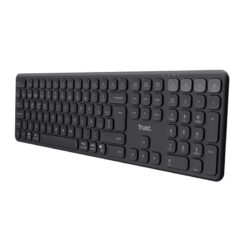TRUST Vaiya Teclado Wirel BT+ USB Black ES