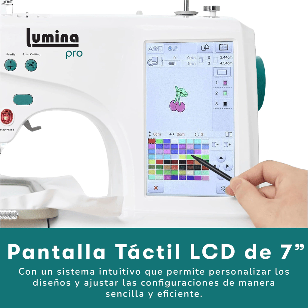 Máquina de Coser Lumina Pro - Bordadora - Imagen 2