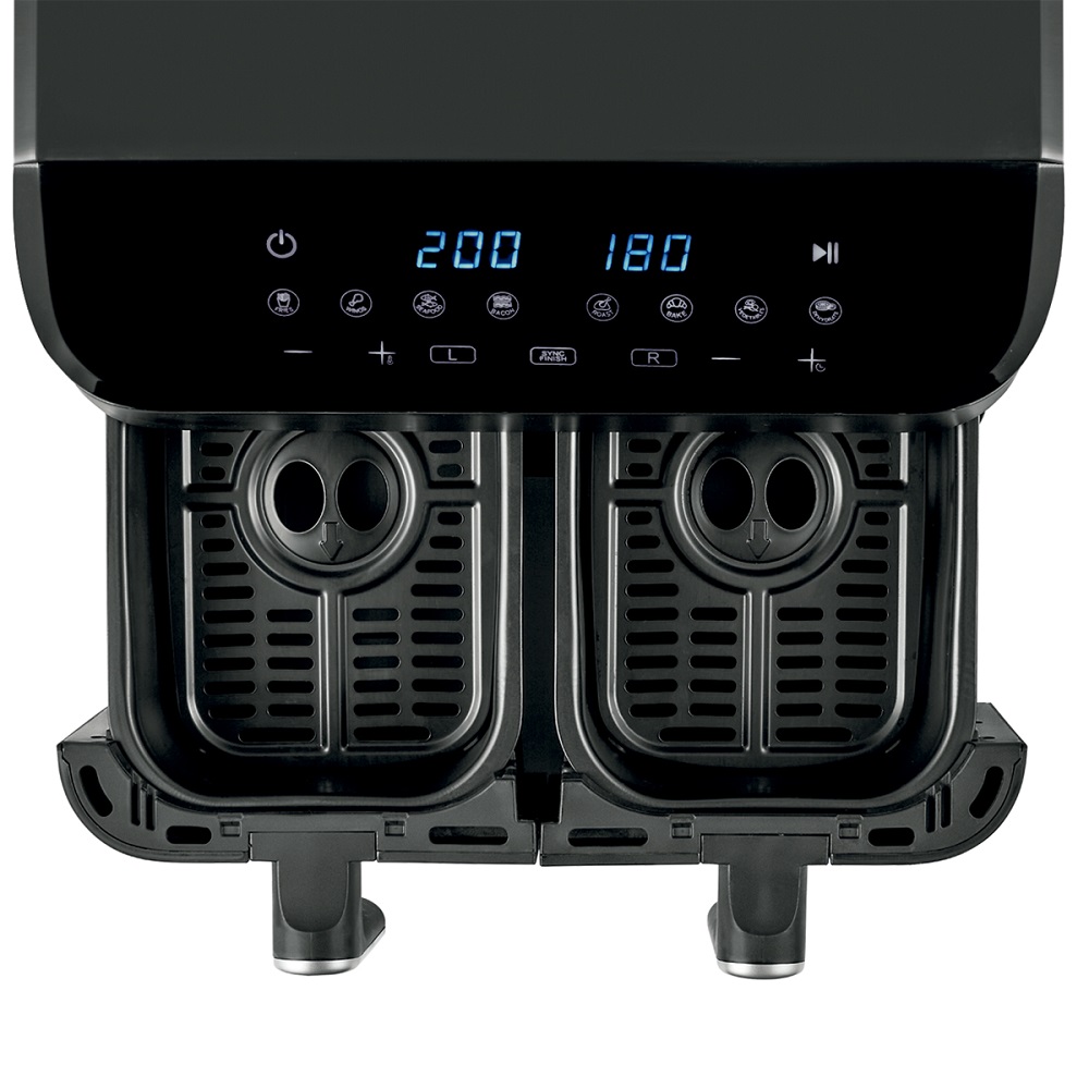 W139 Freidora Dual por Aire sin Aceite 9 L WINCO - Imagen 4