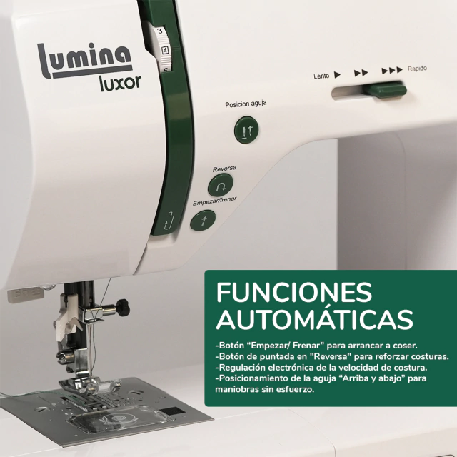 Maquina de coser Lumina Luxor - Imagen 7