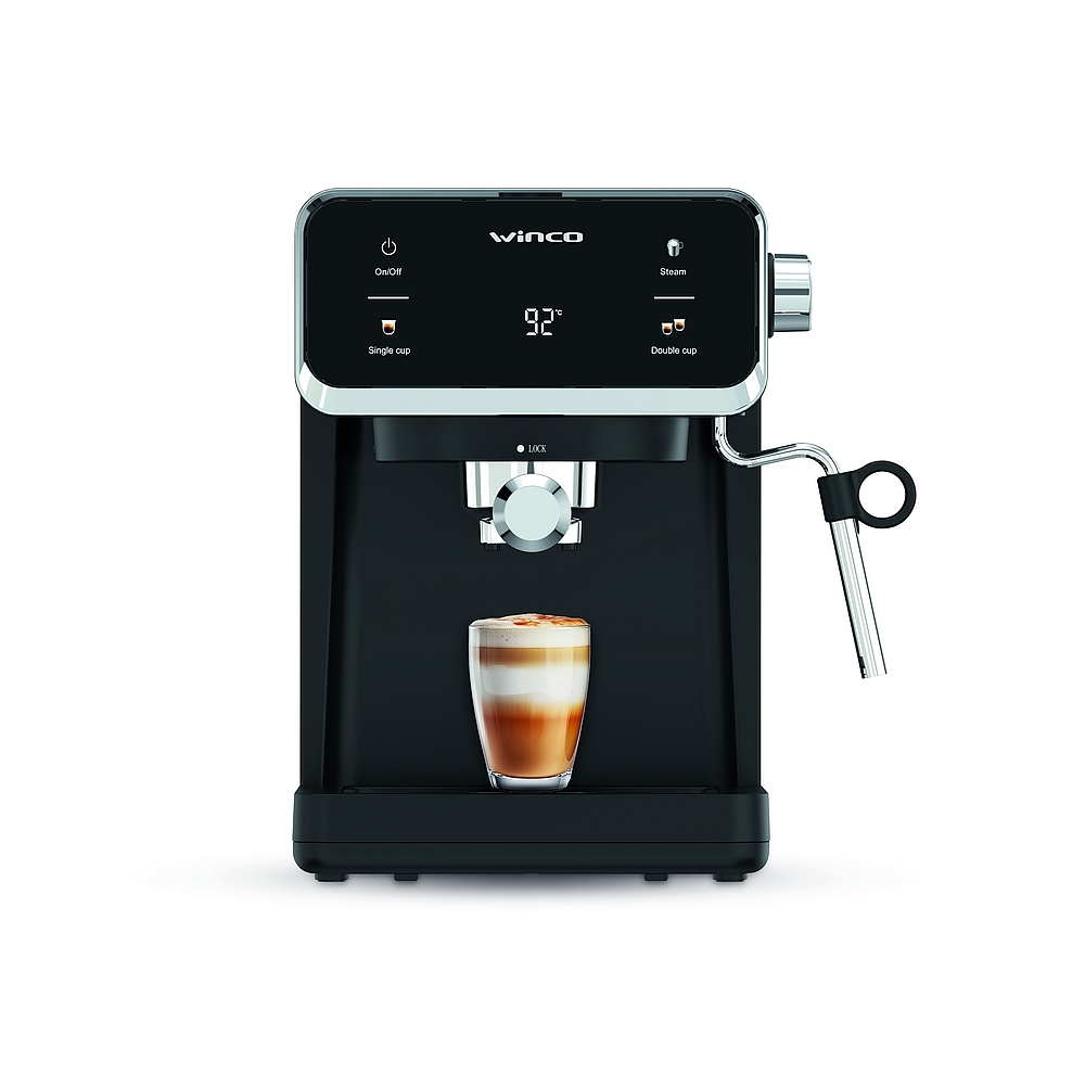 W1927N Cafetera Express Digital Touch 20 BAR WINCO - Imagen 5