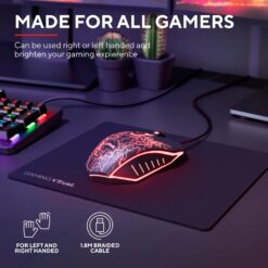 Mouse GXT 105 Izza Illuminated Gaming TRUST