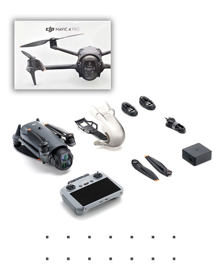 Drone DJI Mavic 4 Pro (Control Remoto DJI RC 2) Triple Cámara 100 MP, Tiempo De Vuelo 51 Min, Gimbal 360° - Imagen 7