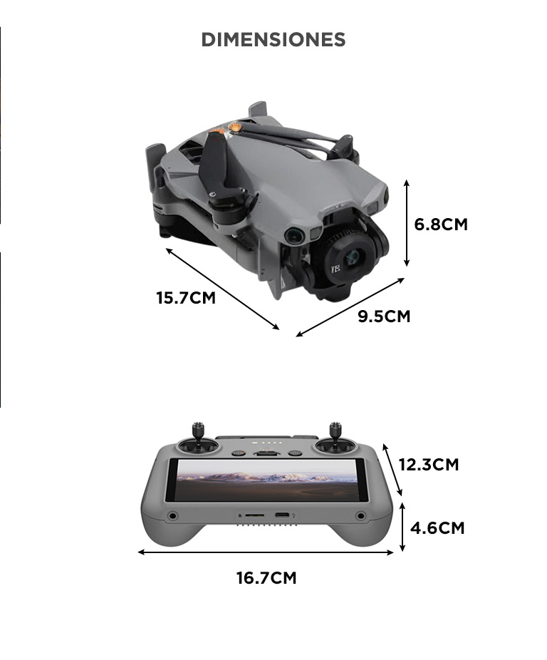 Dron DJI Mini 5 Pro Combo Vuela Más Control Remoto RC 2 - Imagen 6