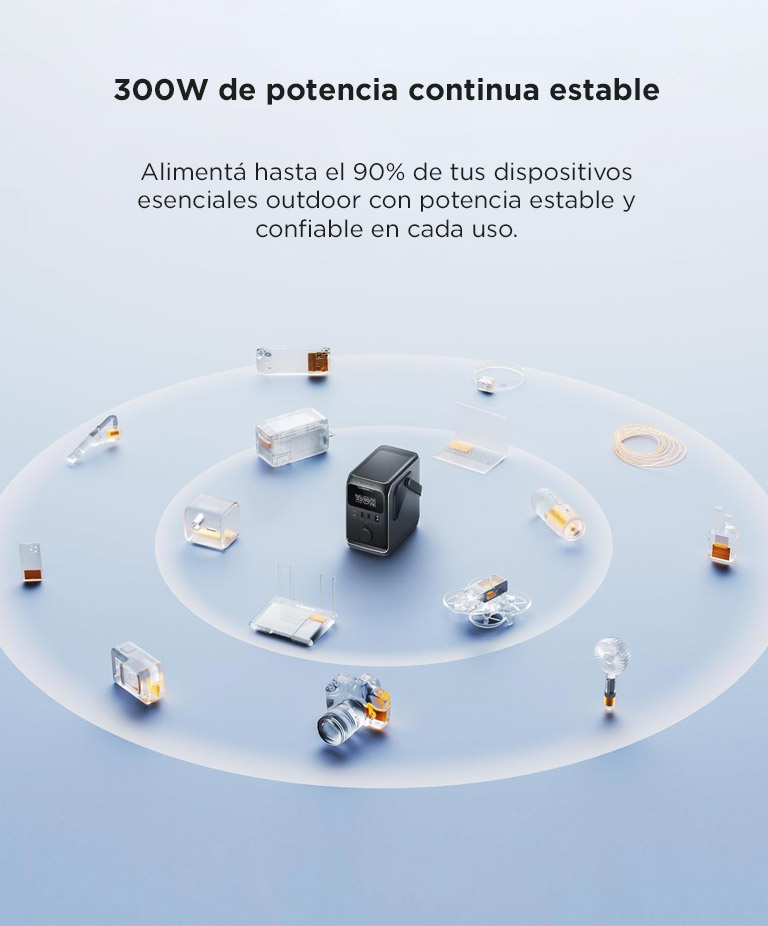 Powerbank Bateria Generador Ecoflow Trail 300 300w 288Wh Portatil Solar - Imagen 4