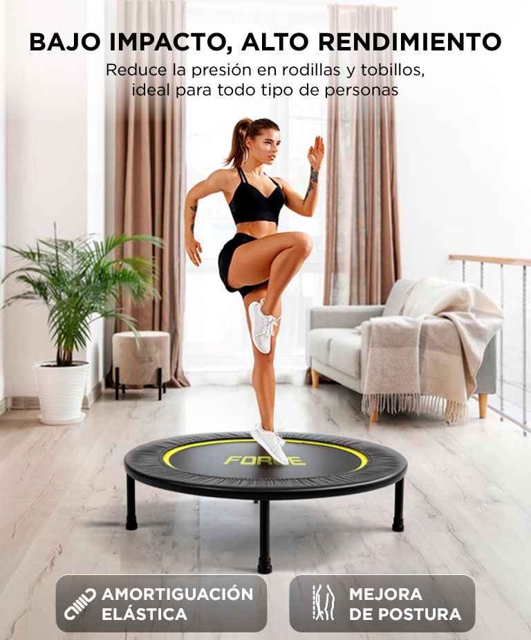 Trampolín Force By Gadnic 120 kg Gimnasio Entrenamiento - Imagen 4