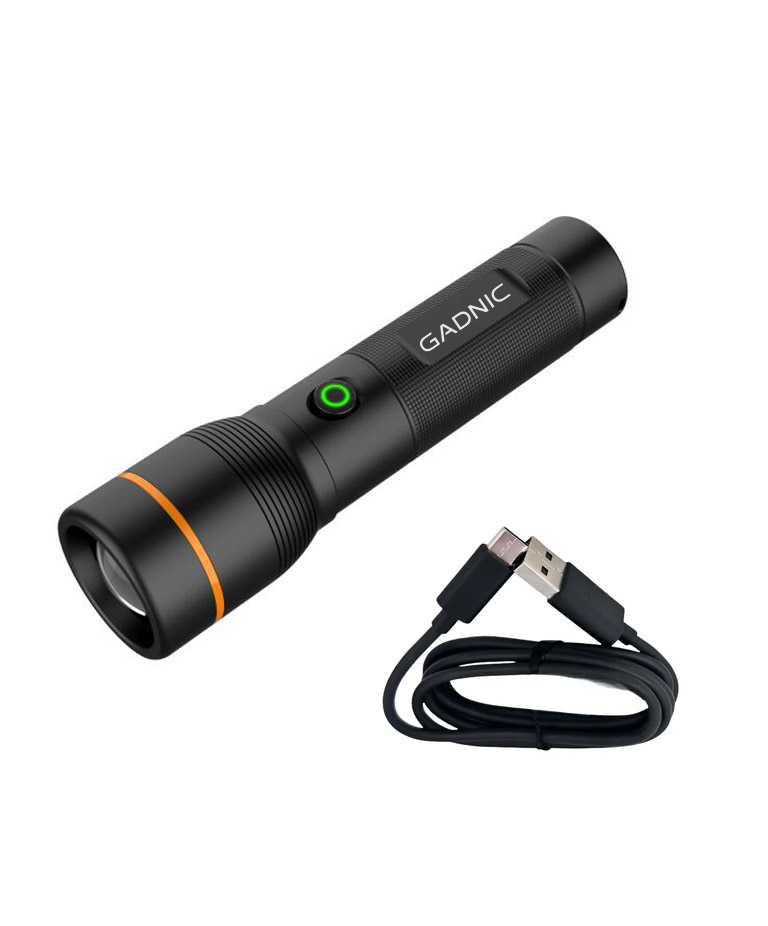 Linterna Led Recargable Gadnic 1600lm Alta Potencia - Imagen 5