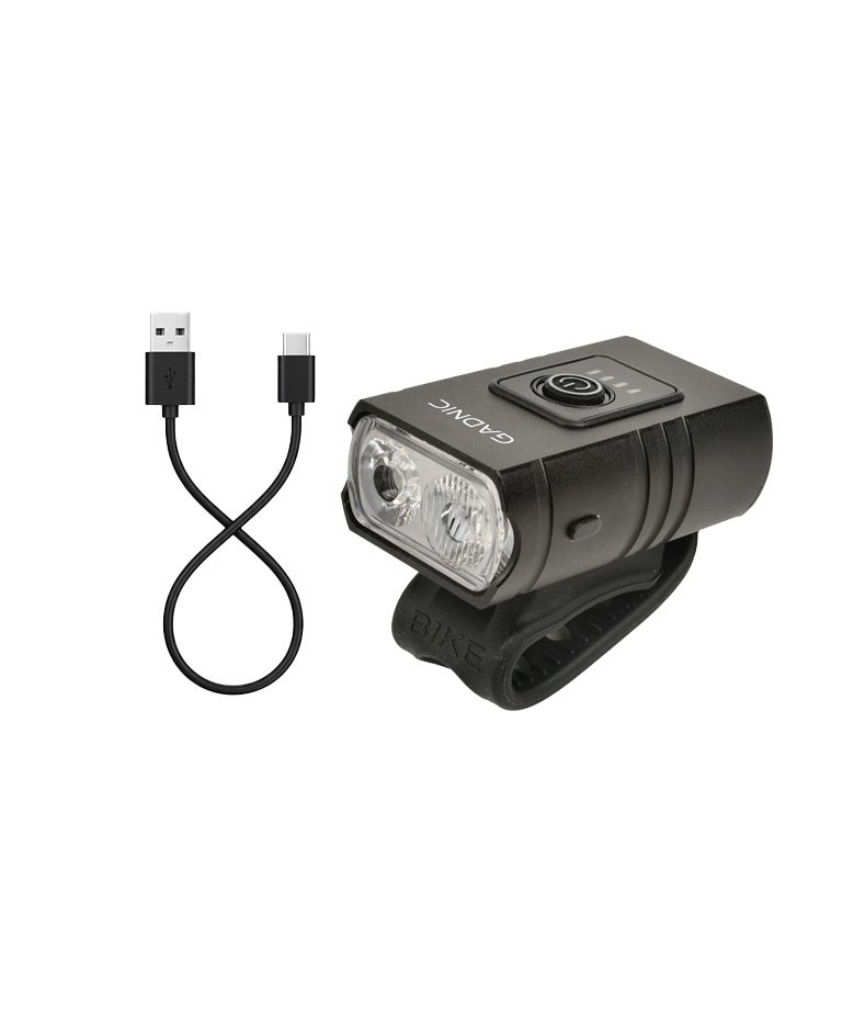 Luz Recargable Gadnic Para Bicicleta LED Delantera - Imagen 7