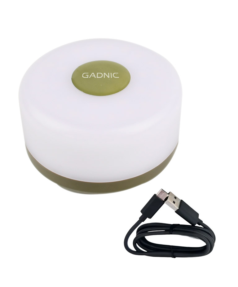 Luz LED Tira Gadnic BT PL4086 Camping Recargable USB C 200 Lumenes IP44 Bateria 1800 mAh - Imagen 5