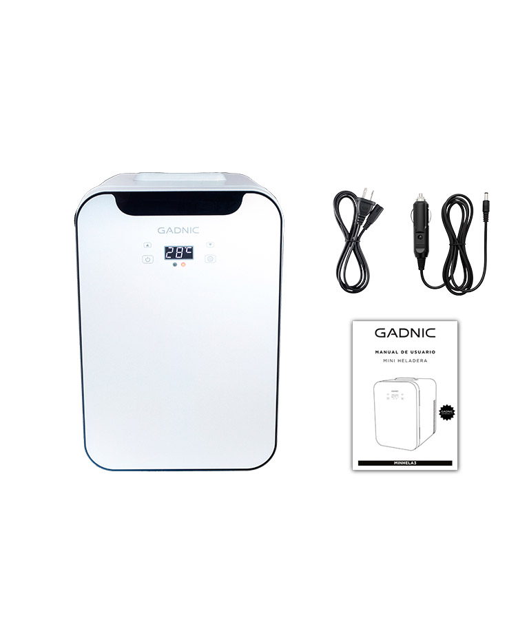 Mini Heladera Portátil Gadnic 20L Frío Calor Para Cosmeticos y Hogar - Imagen 7